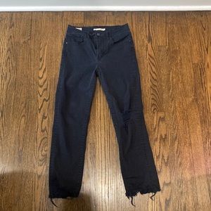Levi’s 724 High Rise Straight Crop Jeans